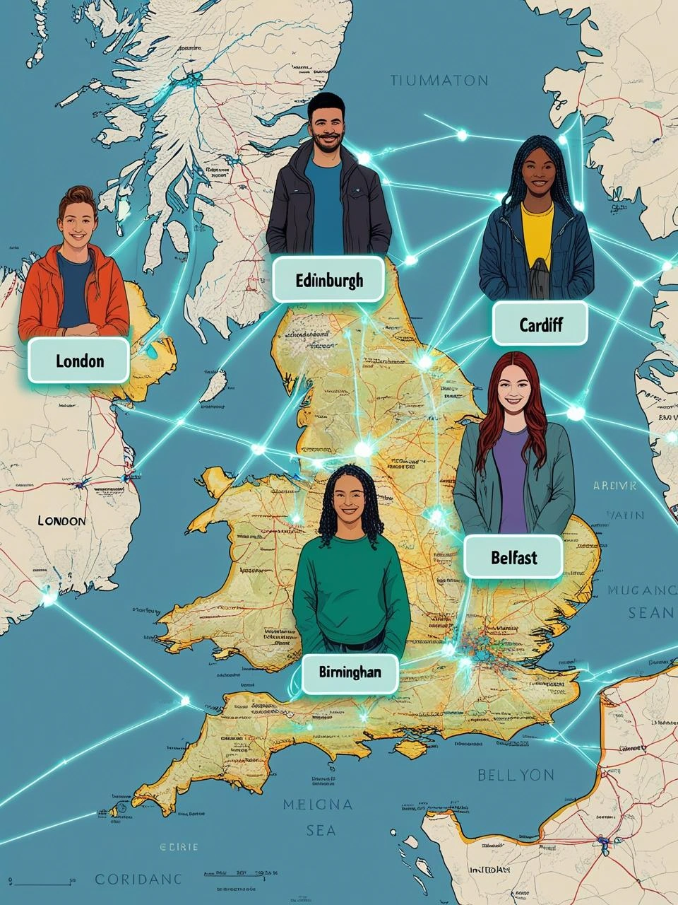 UK Multi-City Snapchat Ad Campaign for FOODANDLIQUORCENTRAL