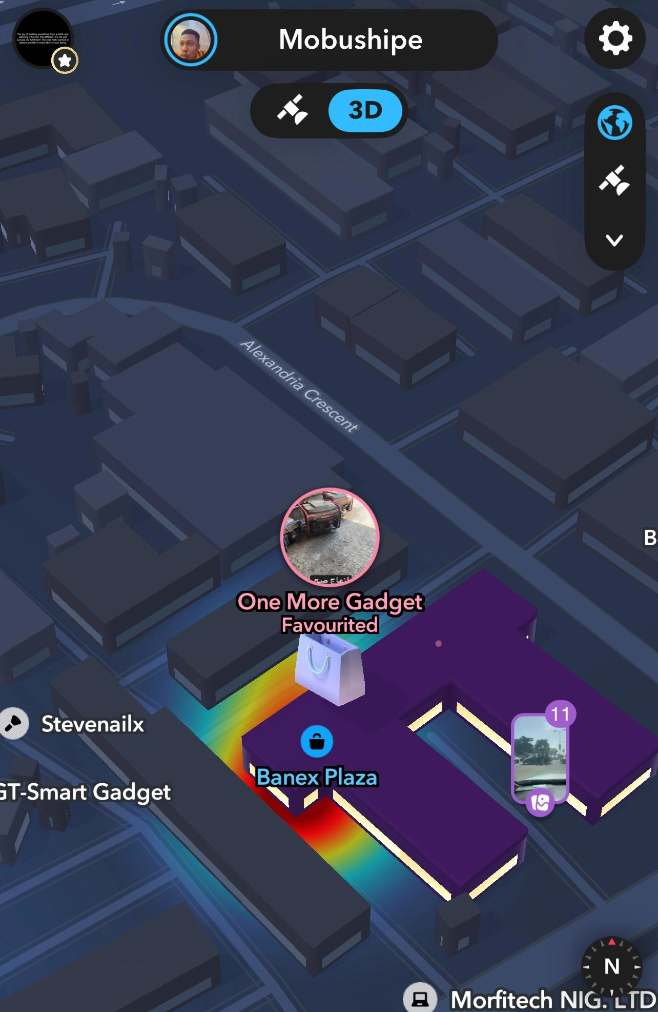 Mapping & Digital Launch for One More Gadget, Abuja